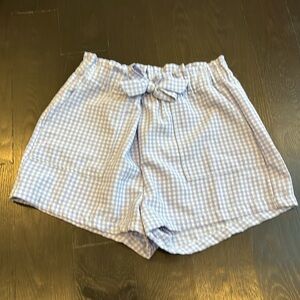 NWT girls lavender and light blue dress shorts. Girls size 20.